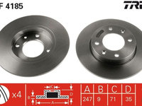 Disc frana TRW DF4185