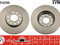 Disc frana TRW DF4295