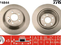 Disc frana TRW DF4844