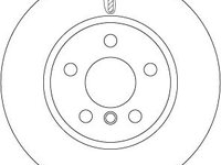 Disc frana TRW DF6757