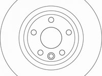 Disc frana TRW DF6947