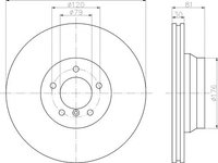 Disc frana ventilat punte fata BMW 7 (E65, E66, E67) (An fabricatie 11.2001 - 12.2009, 211 - 445 CP, Diesel, Benzina) - OEM - MAXGEAR: 19-1831 - LIVRARE DIN STOC in 24 ore!!!