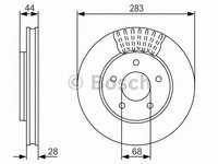 Disc frana ventilat punte fata NISSAN Leaf I (ZE0) (An fabricatie 11.2010 - ..., 109 CP, Electric) - OEM - MAXGEAR: 19-3509 - LIVRARE DIN STOC in 24 ore!!!