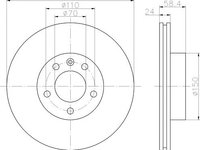 Disc frana ventilat punte fata OPEL Omega B Caravan (V94) (An fabricatie 03.1994 - 09.1999, 116 - 136 CP, Benzina) - OEM - MAXGEAR: 19-0797 - LIVRARE DIN STOC in 24 ore!!!