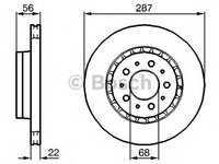 Disc frana ventilat punte fata VOLVO 760 Estate (704, 765) (An fabricatie 01.1982 - 07.1992, 82 - 182 CP, Diesel, Benzina) - OEM - MAXGEAR: 19-2590 - LIVRARE DIN STOC in 24 ore!!!