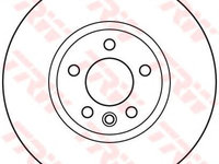 Disc frana VOLKSWAGEN CADDY Mk II (9U7) - OEM - TRW: DF6124S - Cod intern: W02306917 - LIVRARE DIN STOC in 24 ore!!!