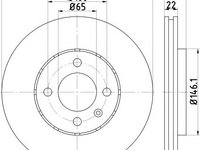 Disc frana VOLKSWAGEN UP - OEM - MEYLE ORIGINAL GERMANY: 1155210006|115 521 0006 - W02176286 - LIVRARE DIN STOC in 24 ore!!!