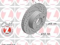 Disc frana VOLVO 240 limuzina (P242, P244), VOLVO 240 Break (P245), VOLVO 260 limuzina (P262, P264) - ZIMMERMANN 610.1182.52