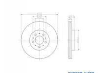 Disc frana Volvo 850 combi (LW) 1992-1997 #2 09864210