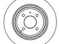 Disc frana VOLVO 850 combi (LW), VOLVO 850 (LS) - MAPCO 15968