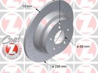 Disc frana VOLVO 850 combi (LW), VOLVO V70 (LV), VOLVO C70 I cupe - ZIMMERMANN 610.1197.52