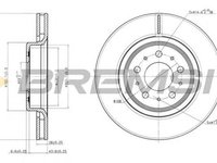 Disc frana VOLVO C70 I Cabriolet BREMSI DBB031V