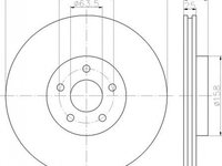 Disc frana VOLVO C70 II Cabriolet TEXTAR 92149100