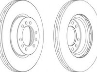 Disc frana VOLVO FH (2005 - 2016) FERODO FCR235A