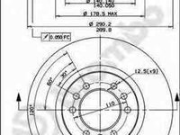 Disc frana VOLVO FH BREMBO 09.7723.10