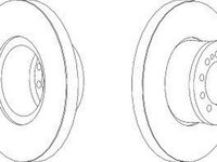 Disc frana VOLVO FL FERODO FCR303A