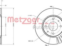 Disc frana VOLVO S40 I VS METZGER 6110306