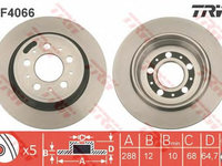 Disc frana VOLVO S40 II (MS) - Cod intern: W20009365 - LIVRARE DIN STOC in 24 ore!!!