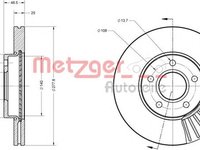 Disc frana VOLVO S40 II MS METZGER 6110070