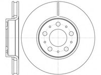 Disc frana VOLVO S60 I (2000 - 2010) REMSA 6619.10 piesa NOUA