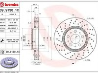 Disc frana VOLVO S60 I BREMBO 09.9130.1X