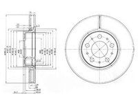 Disc frana VOLVO S60 I DELPHI BG3513