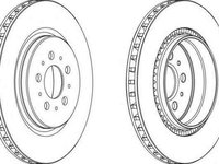 Disc frana VOLVO S60 I FERODO DDF1683