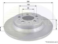 Disc frana VOLVO S60 II COMLINE ADC1909