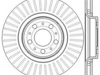 Disc frana VOLVO S80 I limuzina (TS, XY), VOLVO V70 Mk II (SW), VOLVO S60 I limuzina - JURID 562604JC