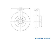 Disc frana Volvo S80 I (TS, XY) 1998-2006 #2 08776510