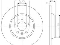 Disc frana VOLVO S80 II (AS) (2006 - 2016) Textar 92162900