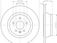 Disc frana VOLVO S80 II (AS) (2006 - 2016) Textar 92168403