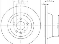 Disc frana VOLVO S80 II AS TEXTAR 92168400