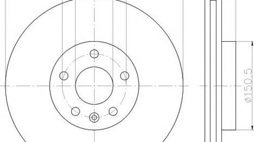 Disc frana VOLVO S80 II limuzina (AS), FORD G