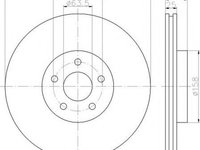 Disc frana VOLVO V40 hatchback HELLA 8DD355113001