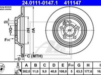 Disc frana VOLVO V60 ATE 24011101471