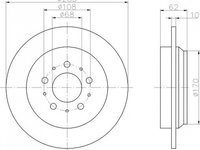 Disc frana VOLVO V70 I LV TEXTAR 92088600