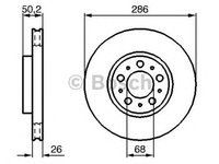 Disc frana VOLVO V70 II SW BOSCH 0986479210