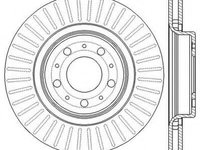 Disc frana VOLVO V70 (LV), VOLVO C70 I cupe, VOLVO S70 limuzina (LS) - JURID 562607JC