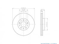 Disc frana Volvo V70 Mk II (SW) 2000-2007 #2 09863310