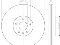 Disc frana VOLVO XC60 combi - TEXTAR 92196303