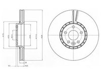 Disc frana VOLVO XC60 DELPHI BG9085