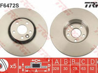 Disc frana VOLVO XC60 TRW DF6472S PieseDeTop