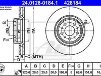 Disc frana VOLVO XC70 CROSS COUNTRY ATE 24012801841