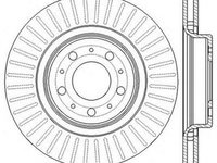 Disc frana VOLVO XC70 CROSS COUNTRY JURID 562607JC