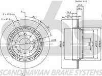 Disc frana VOLVO XC70 CROSS COUNTRY SBS 1815204846