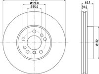 Disc frana VOLVO XC90 I (2002 - 2016) KRIEGER 0950004181 piesa NOUA