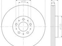 Disc frana VOLVO XC90 I combi - TEXTAR 92126603