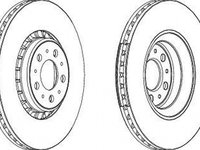 Disc frana VOLVO XC90 I FERODO DDF1371C