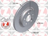 Disc frana VOLVO XC90 I ZIMMERMANN 610370820